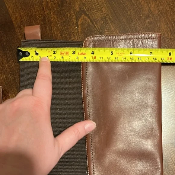 Johnston & Murphy Women's Brown Knee-High Riding Boots- genuine leather - Picture 16 of 16